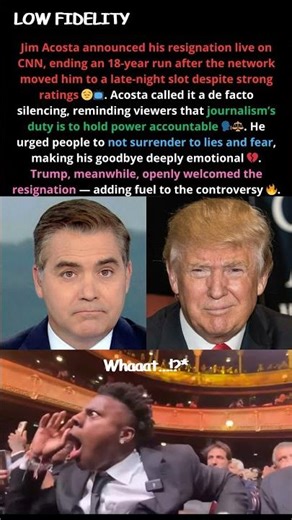 📺CNN anchor resigns live on air amid Trump pressure 😳