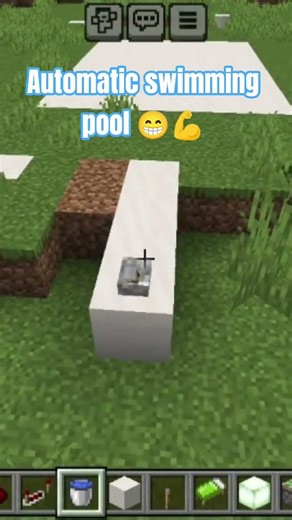Minecraft Automatic Swimming Pool Tutorial! 🌊🛠️