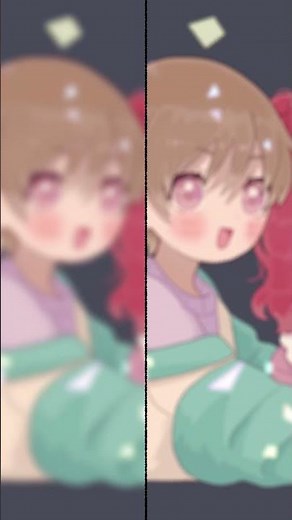 困ったらボカせ！！ぼかしの使い分け #shorts メディバンペイント medibangpaint メイキング