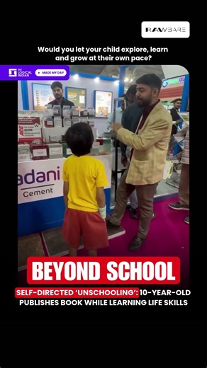 Self-Directed ‘Unschooling’: 10-Year-Old Publishes Book While Learning Life Skills