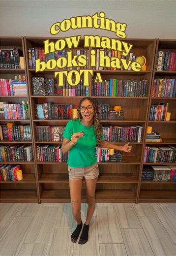Counting How Many Books I Own: Total Book Count & TBR Breakdown