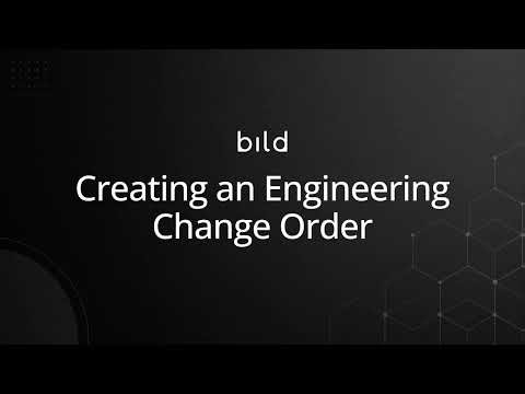 How to Create an Engineering Change Order (ECO)