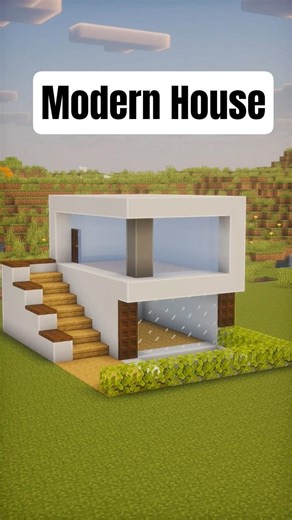 Minecraft Starter House Build Tutorial 🏠| Easy Survival Base Idea | #Minecraft