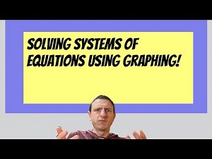 Solving Systems of Equations Using Graphing! (Full Lesson)