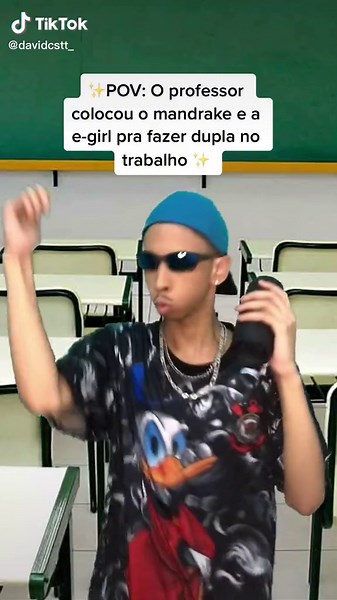 David Costa (@davidcstt_) - POV: O Professor Colocou Mandrake e E-Girl em Dupla no Trabalho da Escola