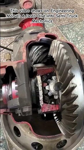 The Mechanical Heart: Inside a Heavy-Duty Truck Drivetrain