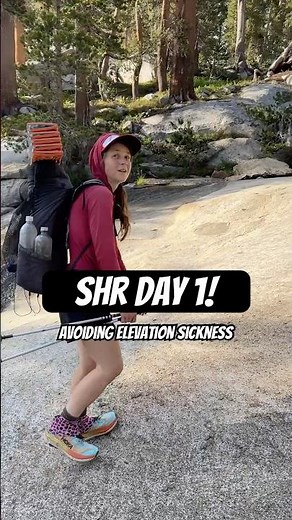 Avoiding elevation sickness is the first challenge on this 200-mile route. Sierra High Route Day 1!