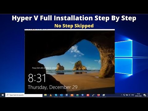 How To Install Hyper V On Windows 10 Step By Step No Step Skipped In 2022 ||Install Virtual Machine