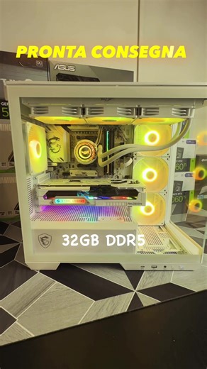 B&C BUILD GAMING CASE: MSI MAG PANO M100R PZ CPU: RYZEN 5 9600X GPU: AMD RX 9070 XT 16GB RAM: 32GB DDR5 6000MHZ SSD: PATRIOT 1TB MOBO: MSI B850M WI-FI BT PSU: 750W 80 BRONZE AIO: Valkyrie 360mm www.bec-computer.it #creator #nvidia #Gaming #pcgaming #amd