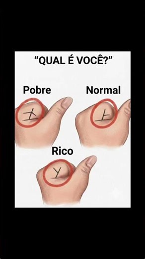 OLHE SUA MÃO AGORA! 😱 Você vai ser Rico ou Pobre?