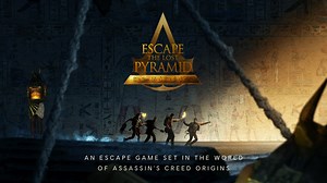 3.2K views · 50 reactions | Ubisoft Escape Games presents Escape The Lost Pyramid, a multiplayer virtual reality escape room set in the world of #AssassinsCreed Origins. In the game, 2 or 4 players team up to find a way out of the pyramid of Nebka. Players will live a larger-than-life adventure. An adventure that would be far too dangerous or just impossible to live in real life. | Ubisoft | Facebook