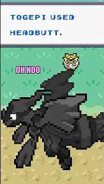 How flinching works in Pokémon 😂 #pokemon #shorts