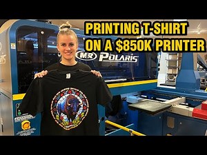 Wholesale DTG T-shirt Printing That's Durable Like Screen Printing? Printed Using $850k DTG Printer