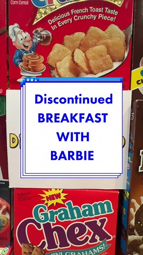 Breakfast with Barbie. Ralston. 1989-1991. #cereal #discontinued