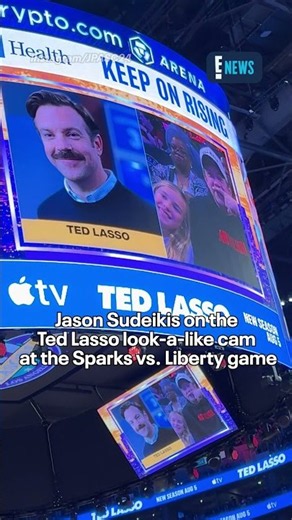 We believe this Ted Lasso look-a-like is pretty spot on. 😂