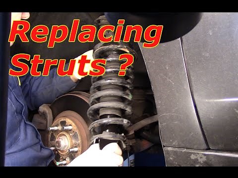 How To Replace The Front Struts On A 2010 Honda Accord