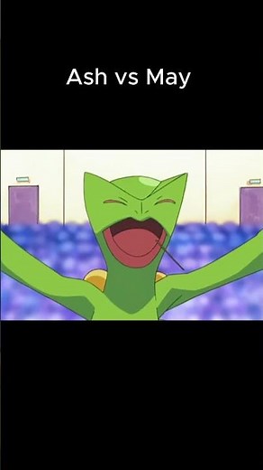 Ash’s Sceptile vs May’s Blaziken Full Battle in 59 Seconds #pokemon #pokemonlore