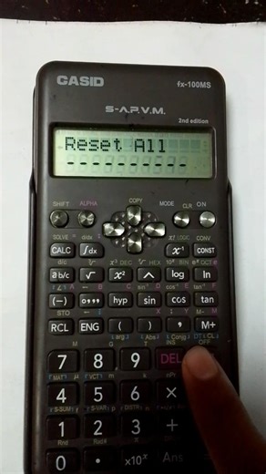 casio calculator magic trick. all reset trick #subscribe #shortvideo