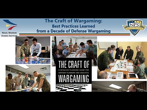 The Craft of Wargaming: Best Practices for Defense Wargaming by Jeff Appleget