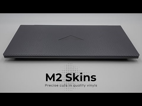 M2Skins HP Victus 16 (2021) Wrap Around / Top Lid Skin Installation