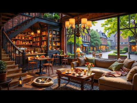 Peaceful Bookstore Café Jazz ☕– Tranquil Jazz Melodies to Bring a Smooth and Lucky Beginning