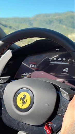 Ferrari 12 Cilindri acceleration 0-100 mph #automobile #automotive #cars #v12 #asmr