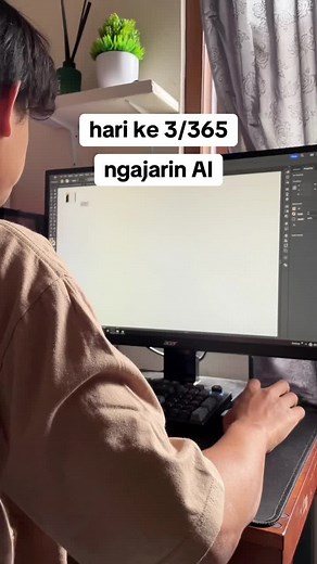 day 3/21 ngajarin AI dulu kalo habis download file dari Freepik sering bingung kalo ada object yg pake pattern gini, dan bertanya tanya cara buatnya gimana? dan sekarang aku jawab sendiri pake video ini mwehe🏋️ #desaingrafis #desainerindonesia #desaingrafisindonesia #belajaradobeillustrator #belajardesain #belajardesaingrafis #belajardesainonline #belajardigital #adobeillustratortutorial #adobeillustrator