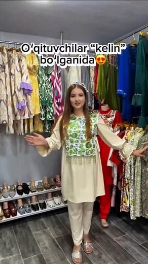 Milliy liboslar on Instagram: "O'qtuvchilarga jo'natamiz"