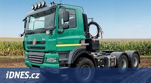 Z náklaďáku je unikátní traktor. Tatra představila stroj pro zemědělce - iDNES.cz