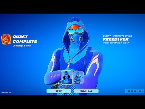 "I Spent $30 on the EXCLUSIVE Freediver O2 Skin in Fortnite!"