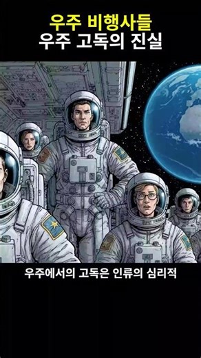 우주에서의 고독? 비행사들의 진실! 🌌