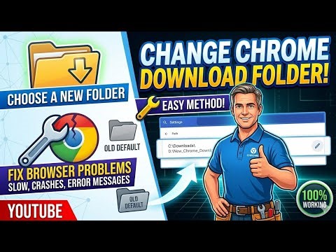 How to Change Download Location in Google Chrome | Step-by-Step Guide