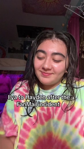 Ilya to Hayden after the FanMail incident – reaction and resolution