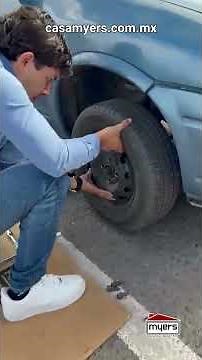 TUTORIAL ON HOW TO CHANGE A CAR TIRE! #casamyers #hardwarestore #tutorial #tirechange