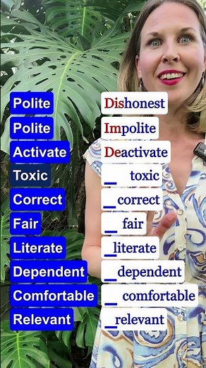 Honest = ___Honest | Learn English Vocabulary and Grammar