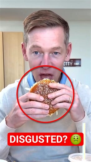 McDonald's CEO Scared Of His Own Burger? 🍔🤢 #meme #shorts