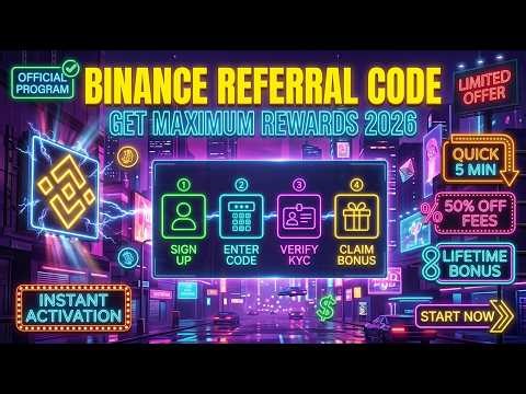 Binance Referral Code | Claim Your Bonus Instantly!