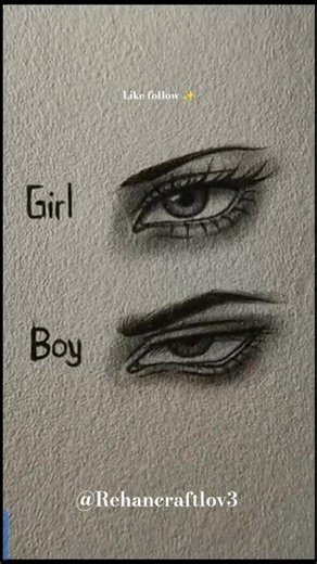 How to draw angry eyes girl boy Tutorial ✏️ #drawing #eyes #tutorial #howtodraw #art #sketch