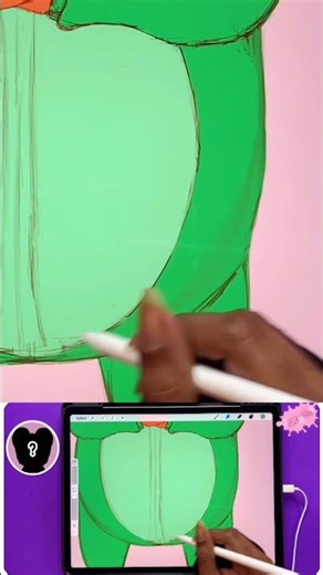 Drawing My New Favorite Characters ✍🏾 Lil’Mousy and Friends #art #drawing #digitalart