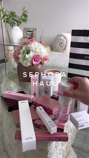 Unboxing Sephora Haul ASMR Experience