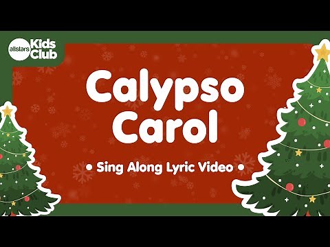 Calypso Carol with Lyrics #Christmas Carol & Song 🎄 #kidsmusic #nativity