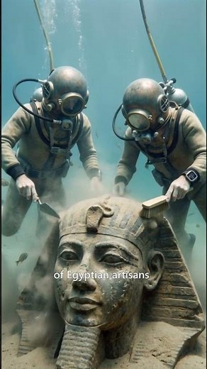 Massive Sphinx Found in Sunken Egyptian Port