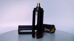 3Pcs AAA Battery Holder Adapter Black Cylindrical Battery Storage Case Holder for 3 x 1.5V AAA Batteries Flashlight Torch