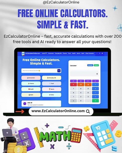 EzCalculator Online – Simplifying Your Calculations for a Smarter, Faster Life