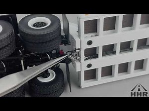 Quick Look at the White 1960s Talbert 60-Ton Cableneck Lowbed with Single-Axle Dolly