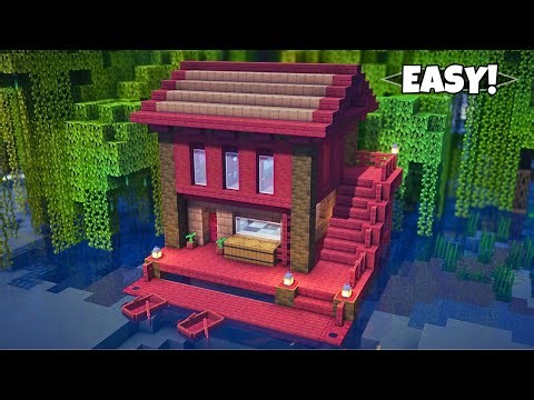 Minecraft: Mangrove Fisherman's House (Tutorial) 🏡27