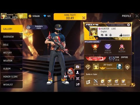🔴HUNTER LIVE👑PLAYING WITH SUBSCRIBERS❤️ Garena Freefire || Road To 3k🎯#shortslive #freefirelive