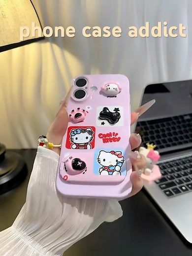 cool kittyKawaii PhoneCase Haul |Must-HaveiPhone Cases#cutecase#phonecase#trendingshorts#hellokitty