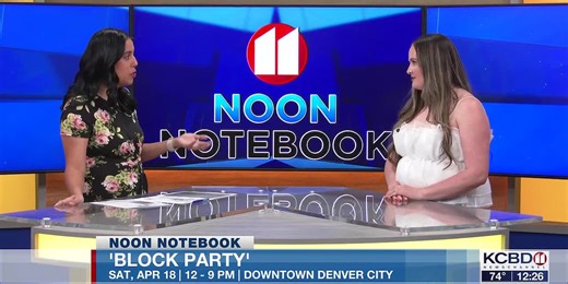 Noon Notebook - Block Party