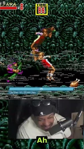 streets of rage 2 fighting in the alien level